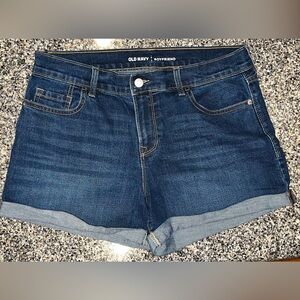 Old Navy Women's Jean Shorts - Dark Blue